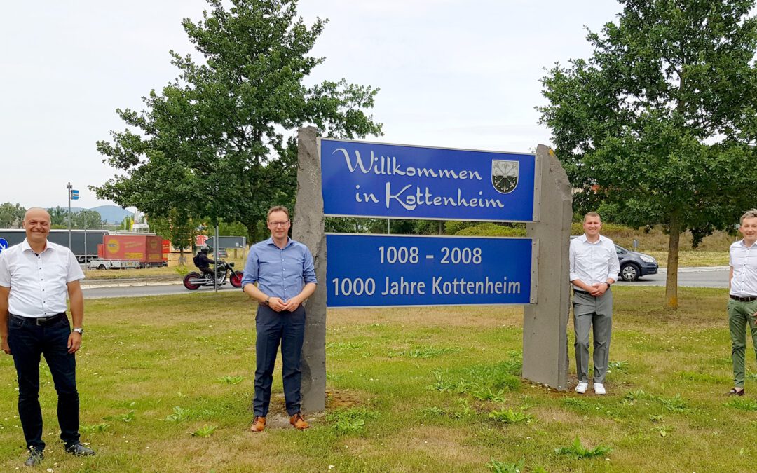 Ortsbegehung Kottenheim mit Bürgermeister Braunstein